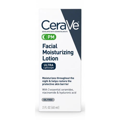 CeraVe Facial PM Moisturizing Lotion 2 Oz 59 ML