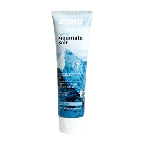 2080 Pure Mountain Salt Fresh Mint Flavor Toothpaste 120 g