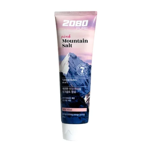 2080 Pure Mountain Salt Mild Mint Flavor Toothpaste 120 g
