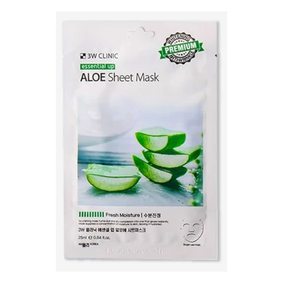 3w Clinic Aloe Sheet Mask - 25ml
