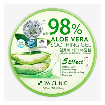 3w Clinic Aloe Vera Soothing Gel 98% - 300g