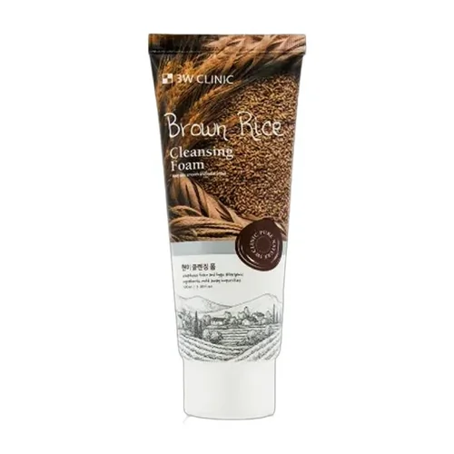 3w Clinic Brown Rice Cleansing Foam 100 ml