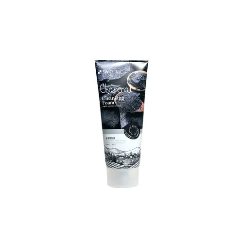 3w Clinic Charcoal Cleansing Foam 100 ml