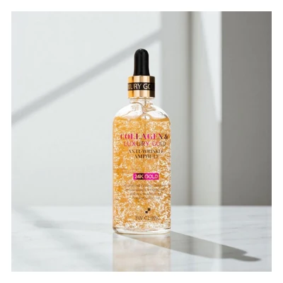 3w clinic collagen & Luxury 24K Gold Anti Wrinkle Ampoule - 55ml