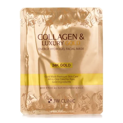 3w Clinic Collagen & Luxury Gold Energy Hydrogel Facial Mask - 30g