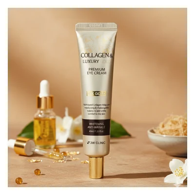 3w Clinic Collagen & Luxury Gold Premium Eye Cream - 40ml