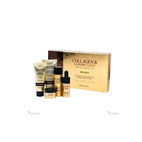 3w Clinic Collagen & Luxury Gold Special Starter Kit