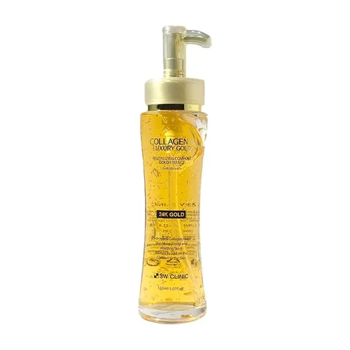 3w Clinic Collagen & Luxury Goad Revitalizing Comfort Gold Essence 150 ml