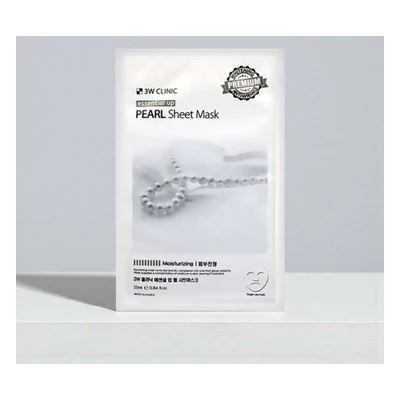 3W Clinic Essential Up Pearl Sheet Mask - 25ml