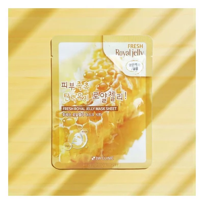 3w Clinic Fresh Royal Jelly Mask Sheet - 23g