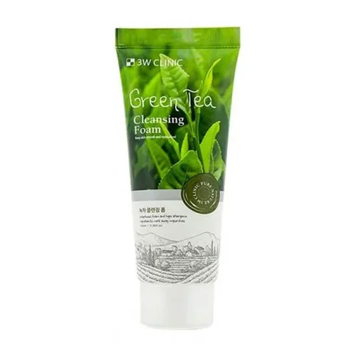 3w Clinic Green Tea Cleansing Foam 100 ml