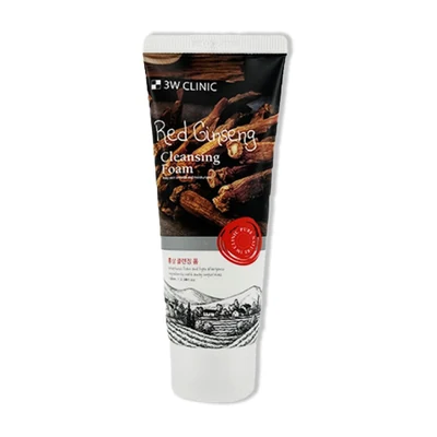 3w Clinic Red Ginseng Cleansing Foam - 100ml