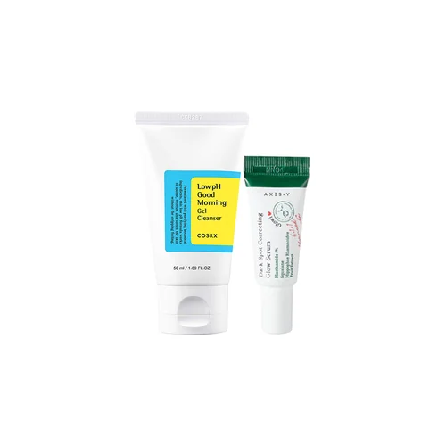 Acne Combo: Cosrx Low pH Cleanser 50ml + AXIS-Y Dark Spot Serum 5ml