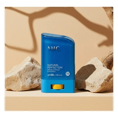 AHC Natural Perfection Double Shield Sun Stick SPF50+/PA++++ - 22g (Blue)