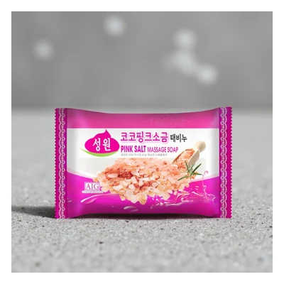 AIG Pink Salt Massage Soap - 150g