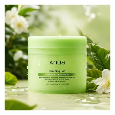 Anua Azelaic 10 Hyaluron Redness Soothing Pad - 230ml