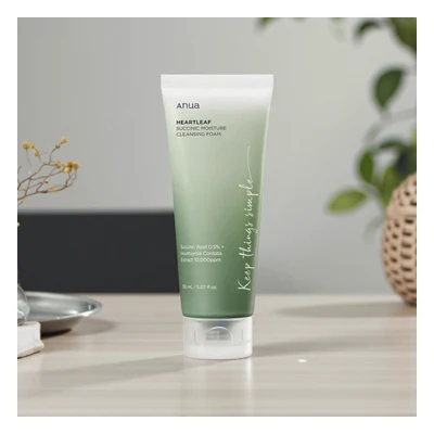 Anua Heartleaf Succinic Moisture Cleansing Foam - 150ml