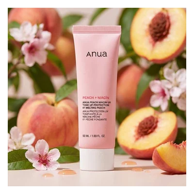 Anua Peach Niacin UV Tone Up Protection 01 Melting Peach - 50ml