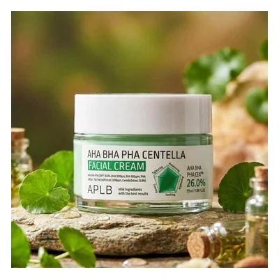 APLB Aha Bha Pha Centella Facial Cream - 55ml