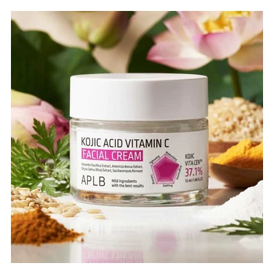 APLB Kojic Acid Vitamin C Facial Cream - 55ml