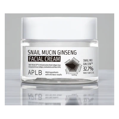 APLB Snail Mucin Ginseng Facial Cream - 55ml