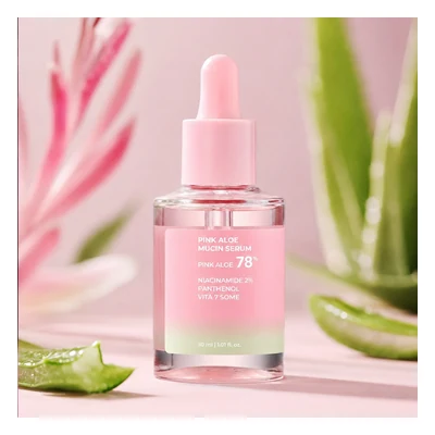 Aprilskin Pink Aloe Mucin Serum - 30ml