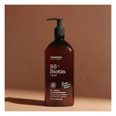 Aromatica B5+Biotin Fortifying Shampoo - 400ml