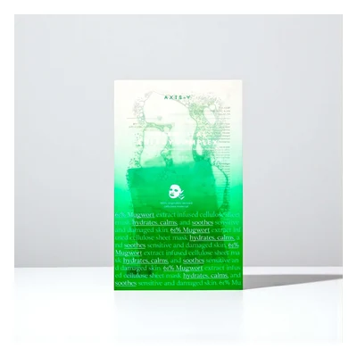 AXIS-Y 61% Mugwort Green Vital Energy Complex Sheet Mask - 27ml