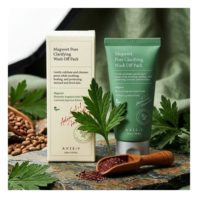 AXIS-Y Mugwort Pore Clarifying Wash Off Pack - 50ml