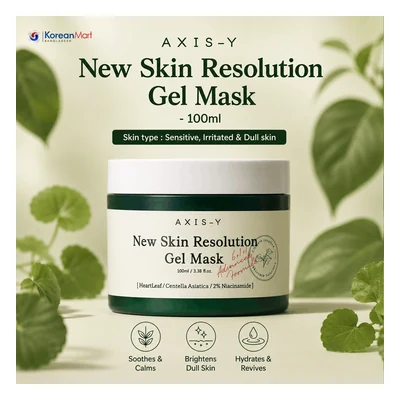 AXIS-Y New Skin Resolution Gel Mask - 100ml