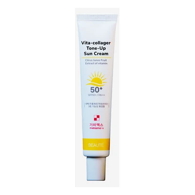 Beaute Melasma-X Vita-Collagen Tone-Up Sun Cream SPF50+ PA+++ - 45ml