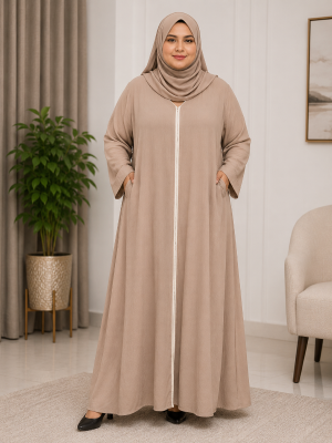 Beige Elegance Everyday Borka