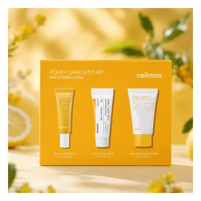 Celimax Pore + Dark Spot Brightening Kit - 3Items