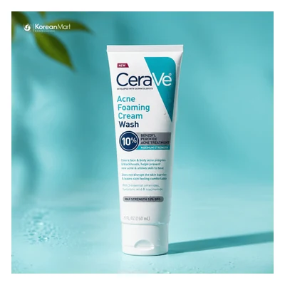 Cerave Acne Foaming Cream Wash - 150ml (USA version)