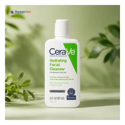 Cerave hydrating cleanser for normal to dry skin-87ml