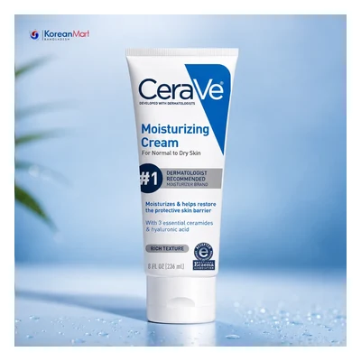 CeraVe Moisturizing Cream (Normal to Dry) - 236ml (Usa version)