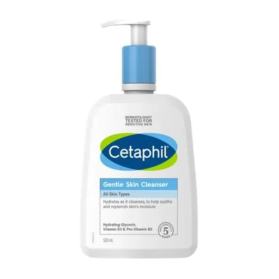 Cetaphil Face Wash Gentle Skin Cleanser - 500ml