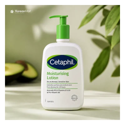 Cetaphil Moisturising Lotion Dry to Normal, Sensitive Skin - 1L (Korean version)