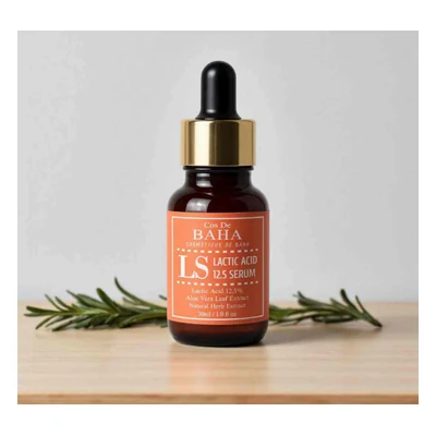 Cos De BAHA Lactic Acid 12.5% AHA Facial Serum - 30ml