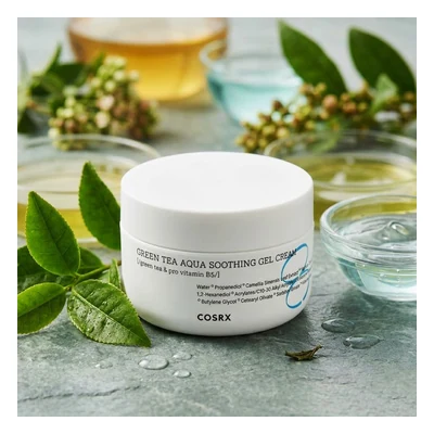 Cosrx Green Tea Aqua Soothing Gel Cream - 50ml
