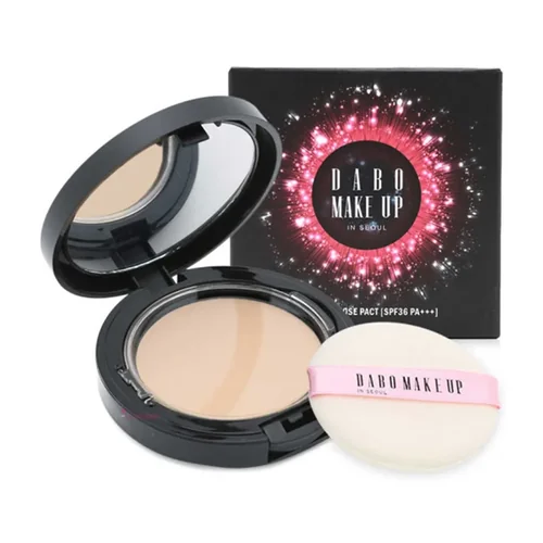 Dabo Make Up No Sebum Rose Pact SPF36 PA+++ 21 Light