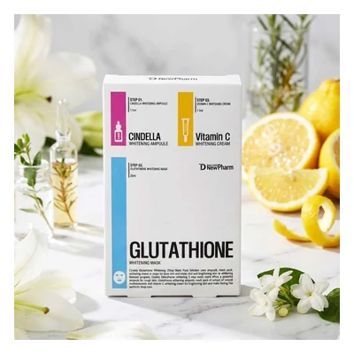 Daehan New Pharm Glutathione Whitening Mask - (25ml+1.5ml+1.5ml)
