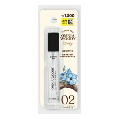 Daily Comma 02 Fragrance Mist Omnia Woody (Woody) - 15ml