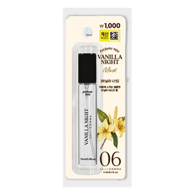 Daily Comma 06 Fragrance Mist Vanila Night (Musk) - 15ml