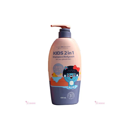 Elastine Little kids shampoo Body Wash (kids 2 in 1) 500ml - 8801051001662