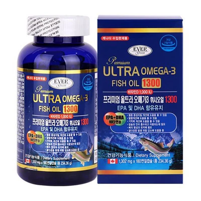 Ever Green Premium Ultra Omega 3 Fish Oil 1300 - 234g