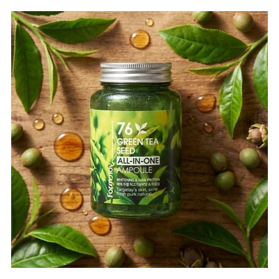 FarmStay 76 Green Tea Seed All In One Ampoule - 250ml