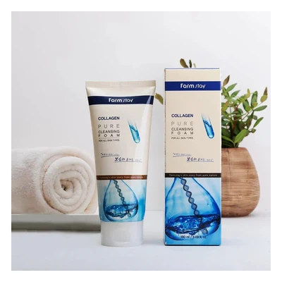 Farmstay Collagen Pure Cleansing Foam - 180ml