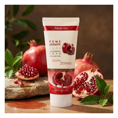 Farmstay Pomegranate Pure Cleansing Foam - 180ml