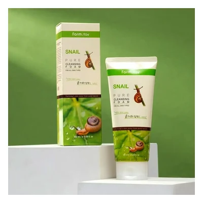Farmstay Snail Pure Cleansing Foam - 180ml